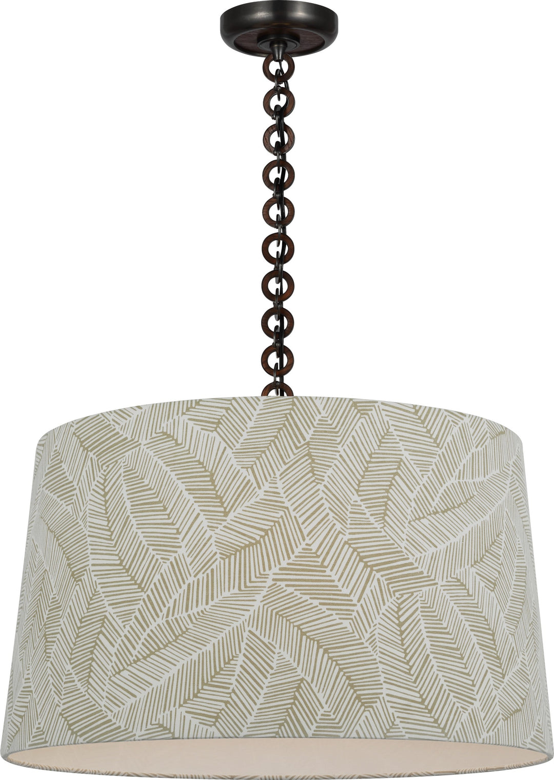 Visual Comfort Signature - SCH 5051BZ/NO-145 - LED Pendant - Evelyn - Bronze and Natural Oak