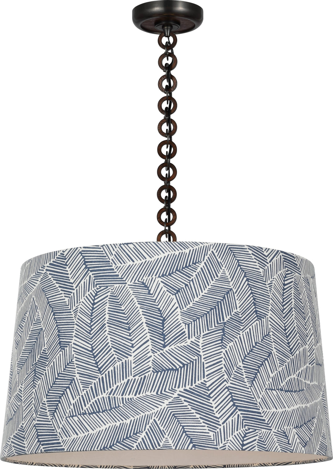 Visual Comfort Signature - SCH 5051BZ/NO-247 - LED Pendant - Evelyn - Bronze and Natural Oak