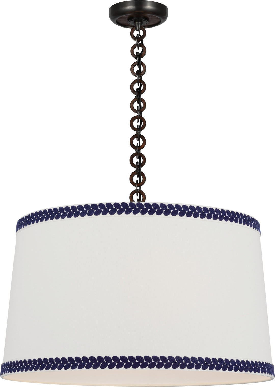 Visual Comfort Signature - SCH 5051BZ/NO-405 - LED Pendant - Evelyn - Bronze and Natural Oak