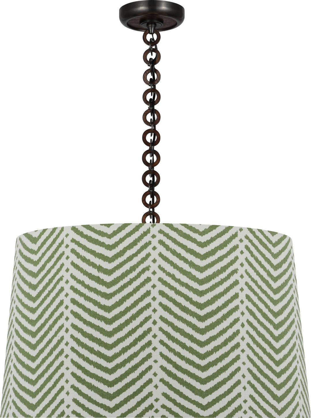 Visual Comfort Signature - SCH 5051BZ/NO-470 - LED Pendant - Evelyn - Bronze and Natural Oak