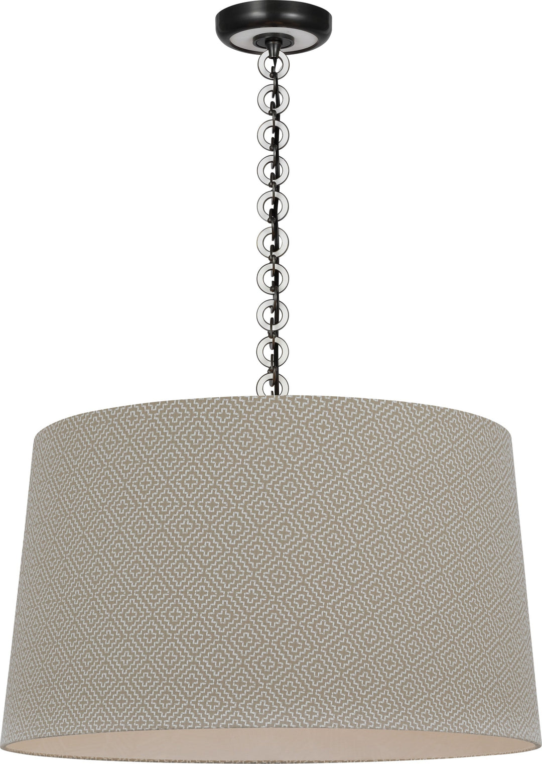 Visual Comfort Signature - SCH 5051BZ/WO-115 - LED Pendant - Evelyn - Bronze and White Oak
