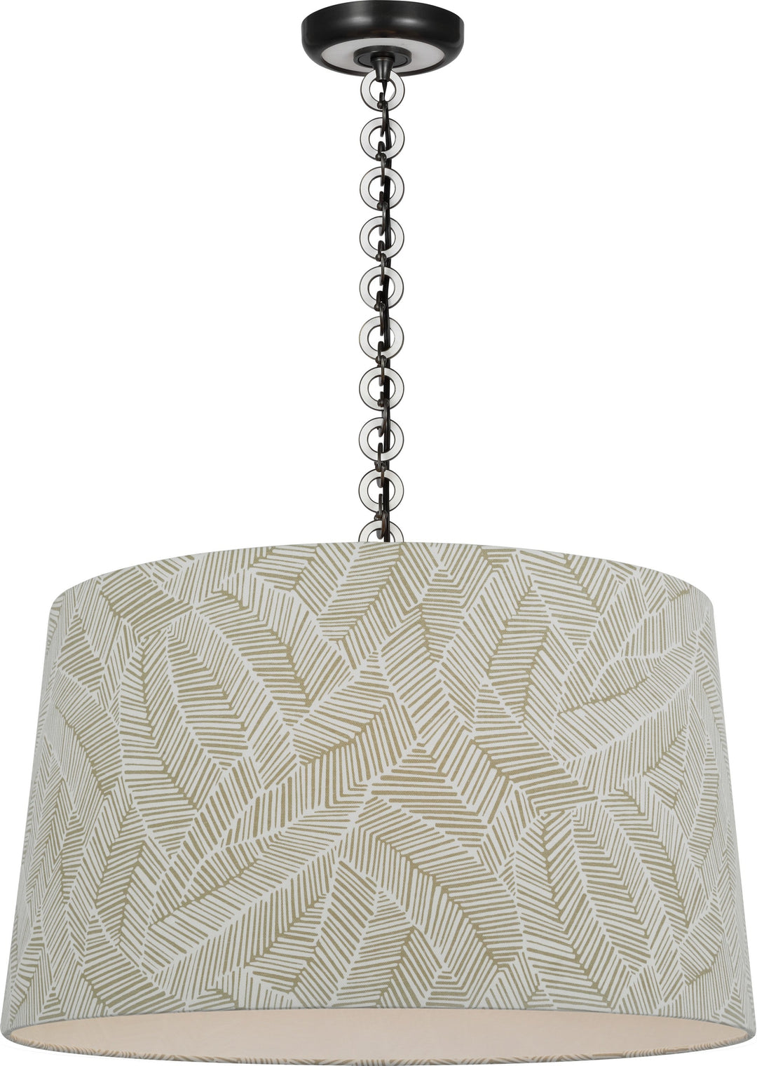 Visual Comfort Signature - SCH 5051BZ/WO-145 - LED Pendant - Evelyn - Bronze and White Oak