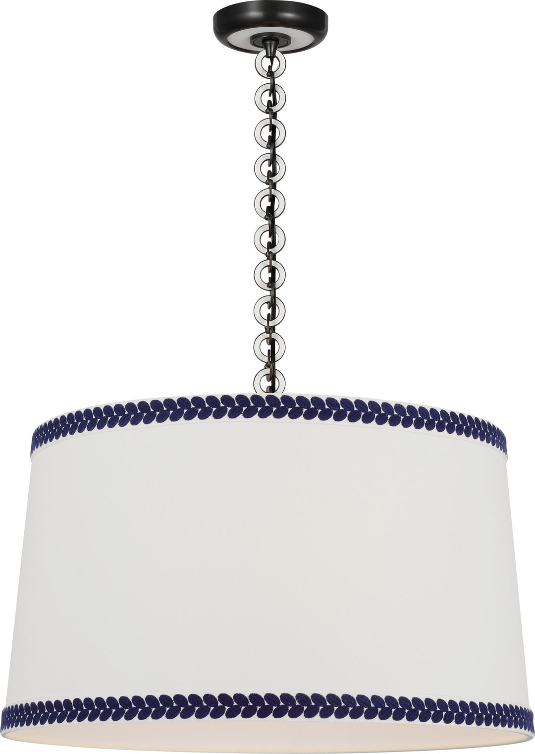 Visual Comfort Signature - SCH 5051BZ/WO-405 - LED Pendant - Evelyn - Bronze and White Oak