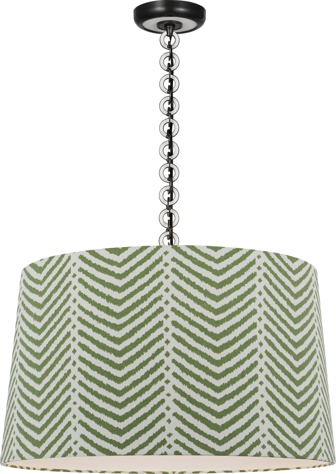 Visual Comfort Signature - SCH 5051BZ/WO-470 - LED Pendant - Evelyn - Bronze and White Oak
