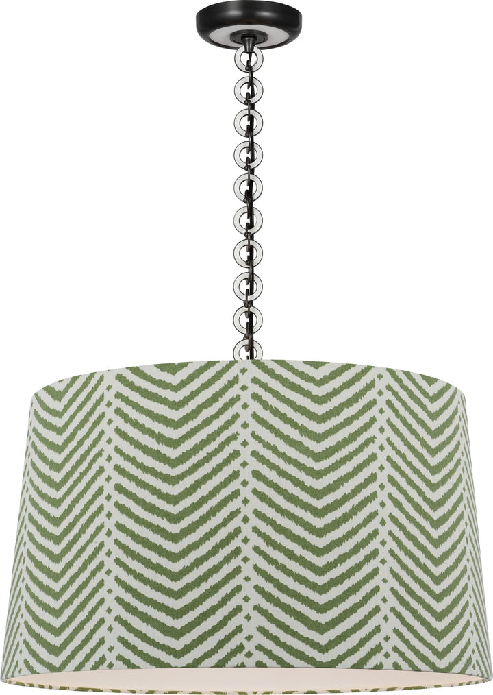 Visual Comfort Signature - SCH 5051BZ/WO-470 - LED Pendant - Evelyn - Bronze and White Oak