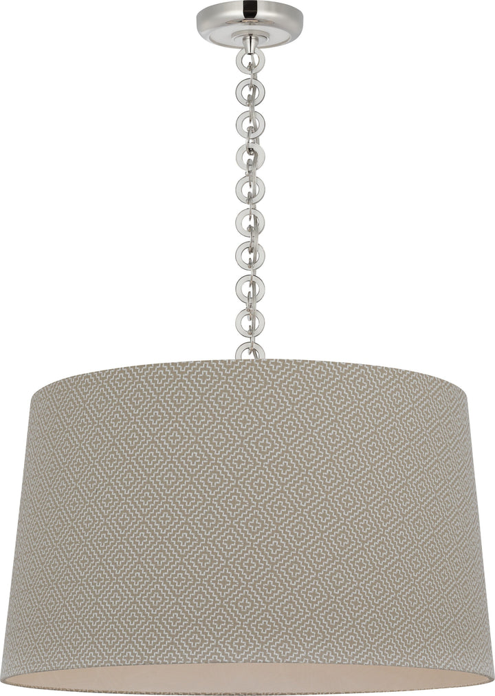 Visual Comfort Signature - SCH 5051PN/WO-115 - LED Pendant - Evelyn - Polished Nickel and White Oak
