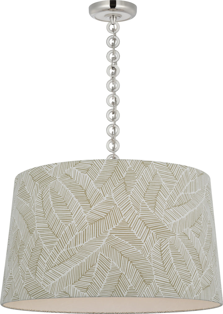 Visual Comfort Signature - SCH 5051PN/WO-145 - LED Pendant - Evelyn - Polished Nickel and White Oak