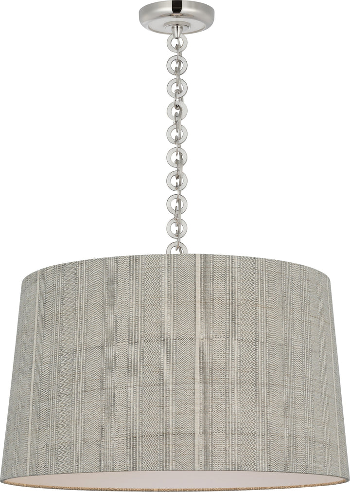 Visual Comfort Signature - SCH 5051PN/WO-260 - LED Pendant - Evelyn - Polished Nickel and White Oak