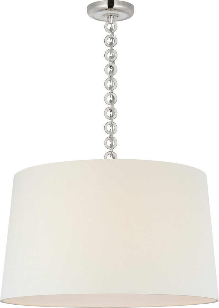 Visual Comfort Signature - SCH 5051PN/WO-400 - LED Pendant - Evelyn - Polished Nickel and White Oak