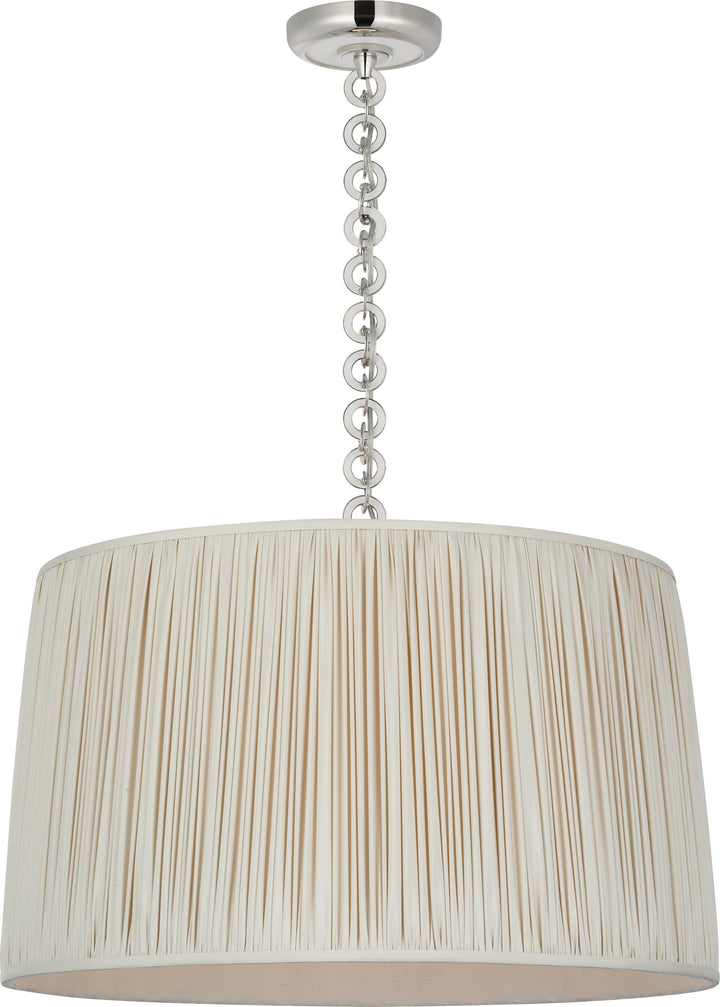 Visual Comfort Signature - SCH 5051PN/WO-452 - LED Pendant - Evelyn - Polished Nickel and White Oak