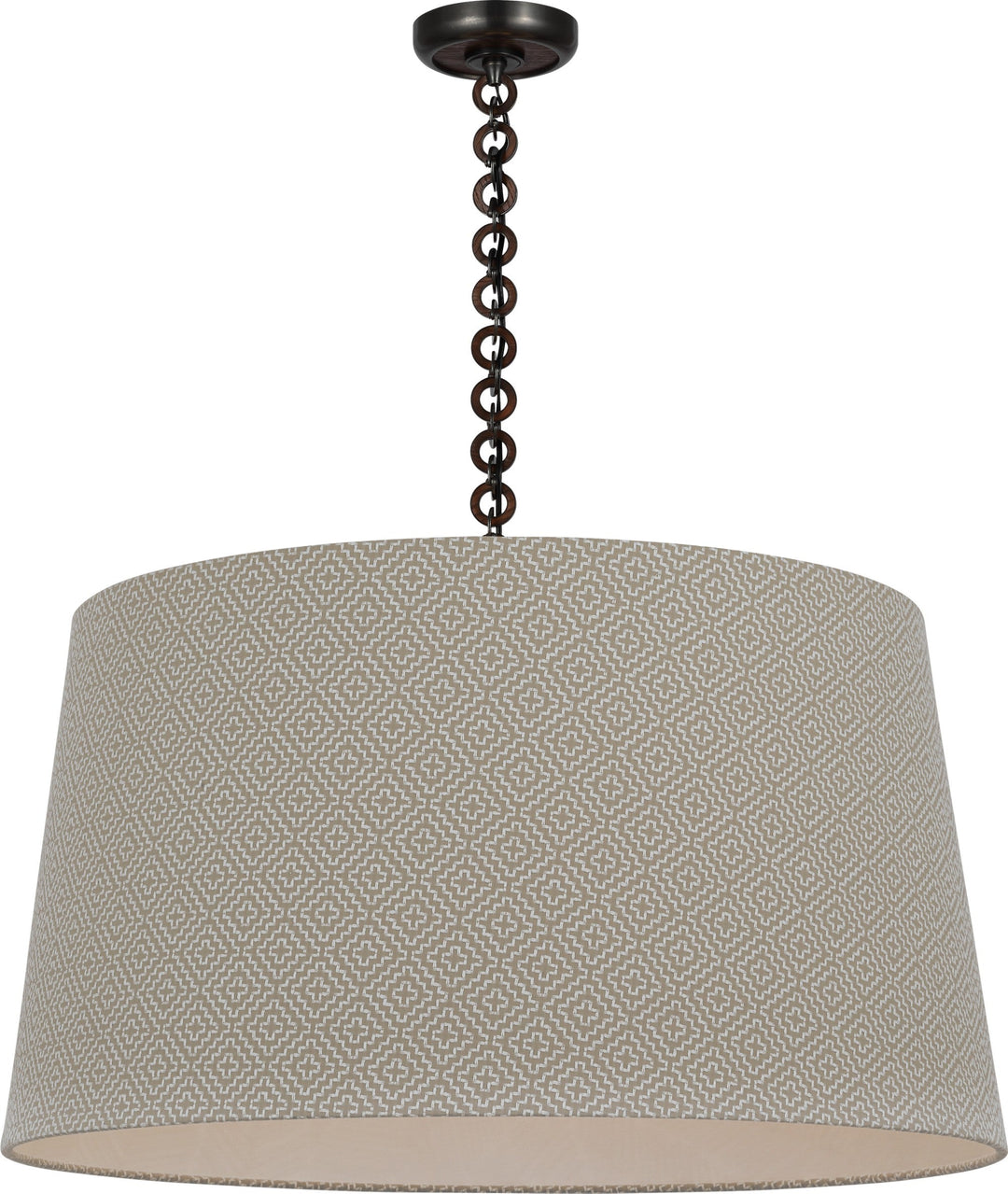 Visual Comfort Signature - SCH 5052BZ/NO-115 - LED Pendant - Evelyn - Bronze and Natural Oak
