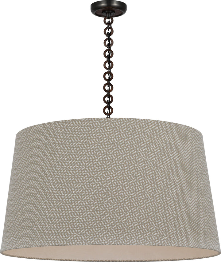 Visual Comfort Signature - SCH 5052BZ/NO-115 - LED Pendant - Evelyn - Bronze and Natural Oak
