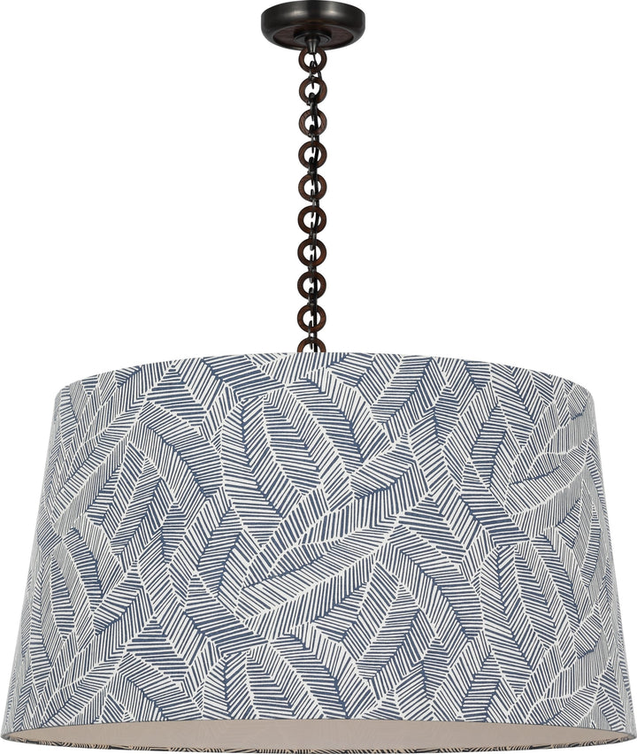 Visual Comfort Signature - SCH 5052BZ/NO-247 - LED Pendant - Evelyn - Bronze and Natural Oak