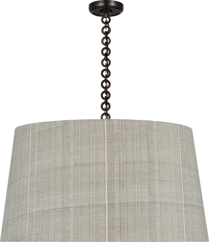 Visual Comfort Signature - SCH 5052BZ/NO-260 - LED Pendant - Evelyn - Bronze and Natural Oak