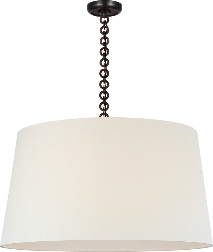 Visual Comfort Signature - SCH 5052BZ/NO-400 - LED Pendant - Evelyn - Bronze and Natural Oak