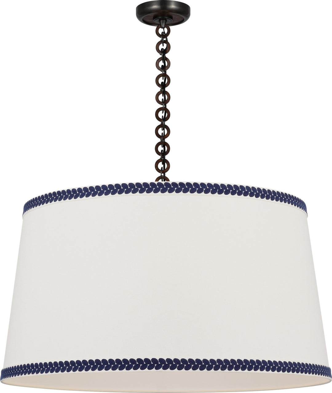 Visual Comfort Signature - SCH 5052BZ/NO-405 - LED Pendant - Evelyn - Bronze and Natural Oak