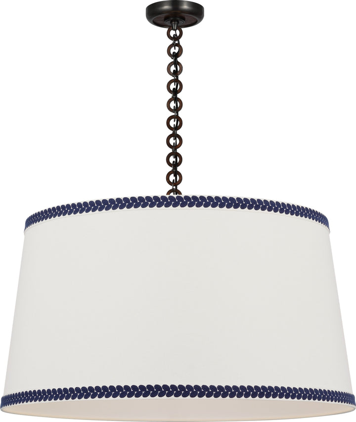 Visual Comfort Signature - SCH 5052BZ/NO-405 - LED Pendant - Evelyn - Bronze and Natural Oak