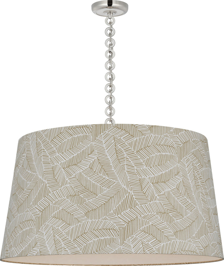 Visual Comfort Signature - SCH 5052PN/WO-145 - LED Pendant - Evelyn - Polished Nickel and White Oak