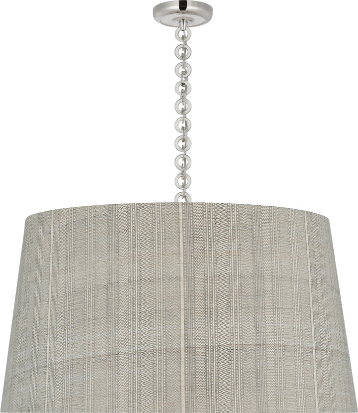 Visual Comfort Signature - SCH 5052PN/WO-260 - LED Pendant - Evelyn - Polished Nickel and White Oak