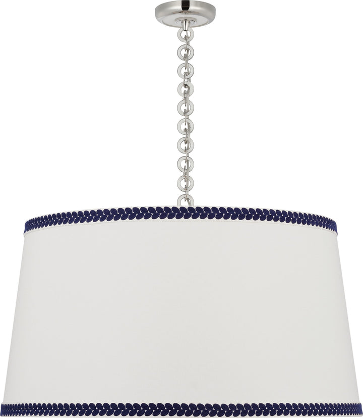 Visual Comfort Signature - SCH 5052PN/WO-405 - LED Pendant - Evelyn - Polished Nickel and White Oak