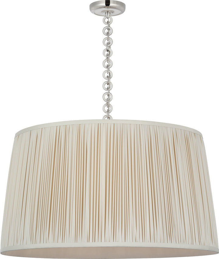 Visual Comfort Signature - SCH 5052PN/WO-452 - LED Pendant - Evelyn - Polished Nickel and White Oak