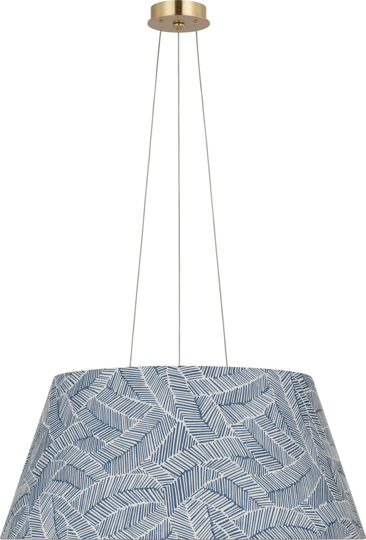 Visual Comfort Signature - SCH 5071HAB-247 - LED Pendant - Caufield - Hand-Rubbed Antique Brass