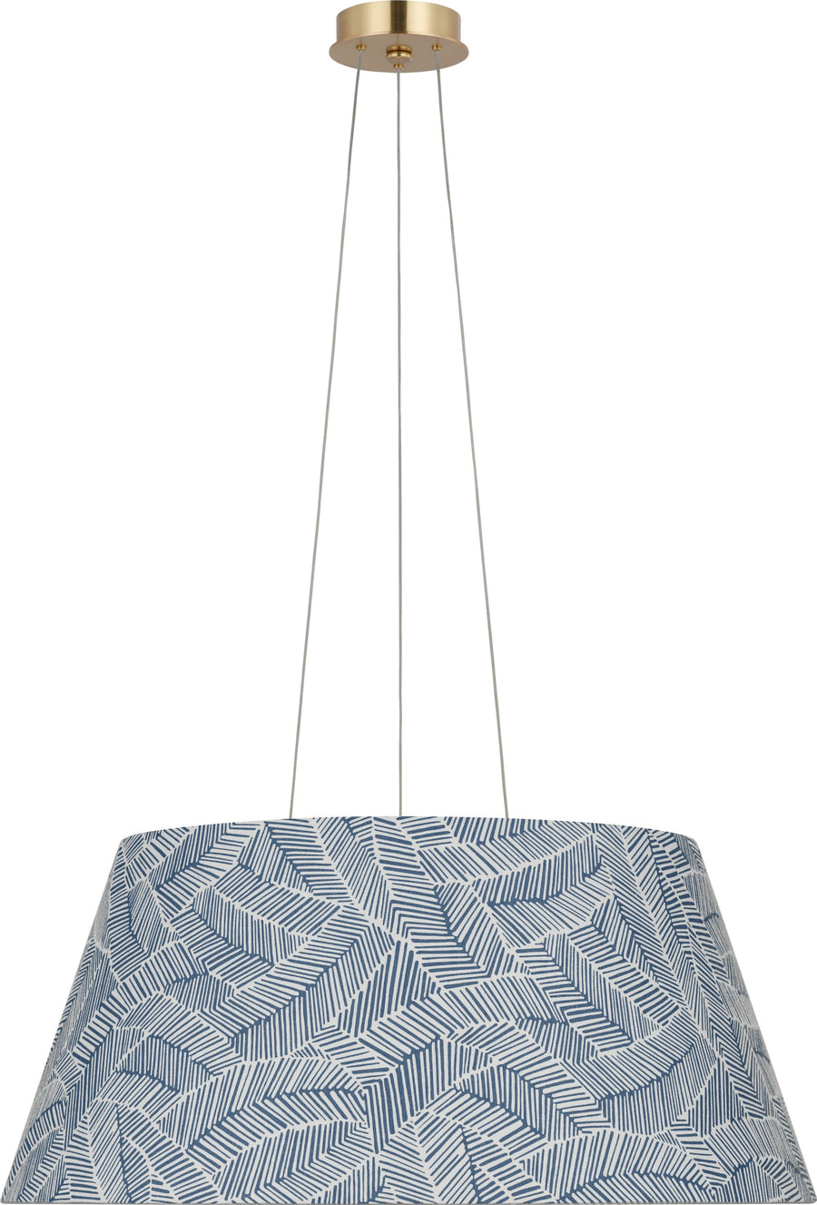 Visual Comfort Signature - SCH 5071HAB-247 - LED Pendant - Caufield - Hand-Rubbed Antique Brass