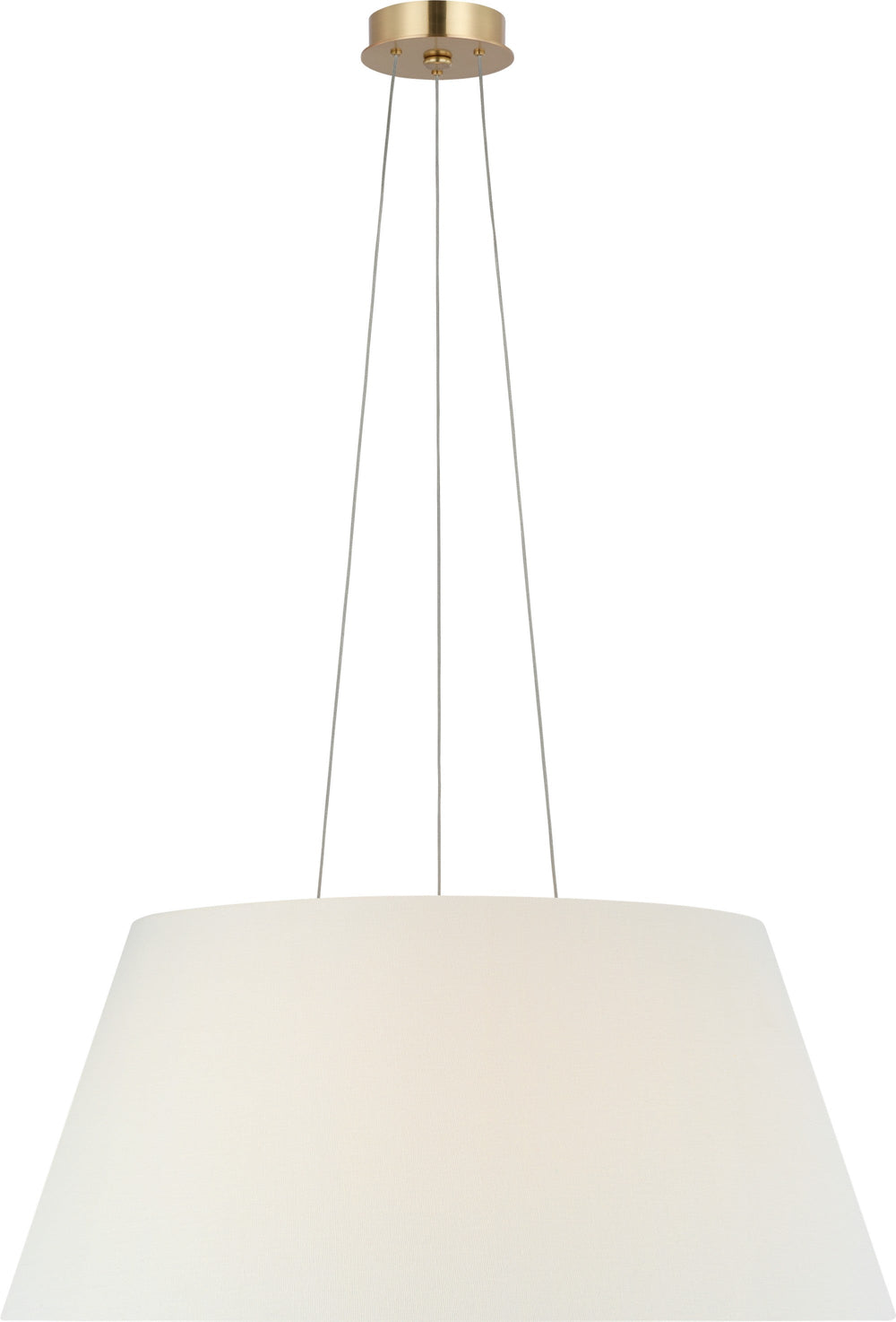 Visual Comfort Signature - SCH 5071HAB-400 - LED Pendant - Caufield - Hand-Rubbed Antique Brass