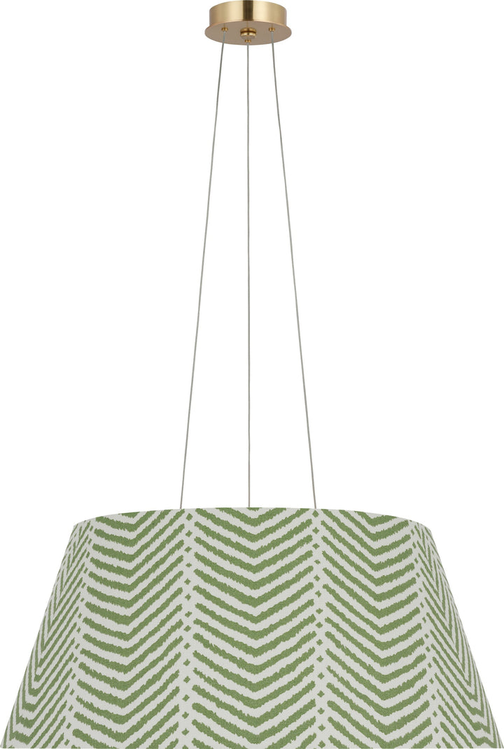 Visual Comfort Signature - SCH 5071HAB-470 - LED Pendant - Caufield - Hand-Rubbed Antique Brass