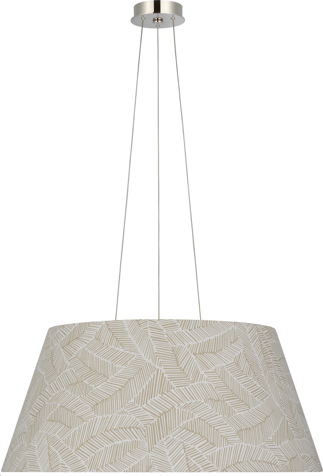 Visual Comfort Signature - SCH 5071PN-145 - LED Pendant - Caufield - Polished Nickel