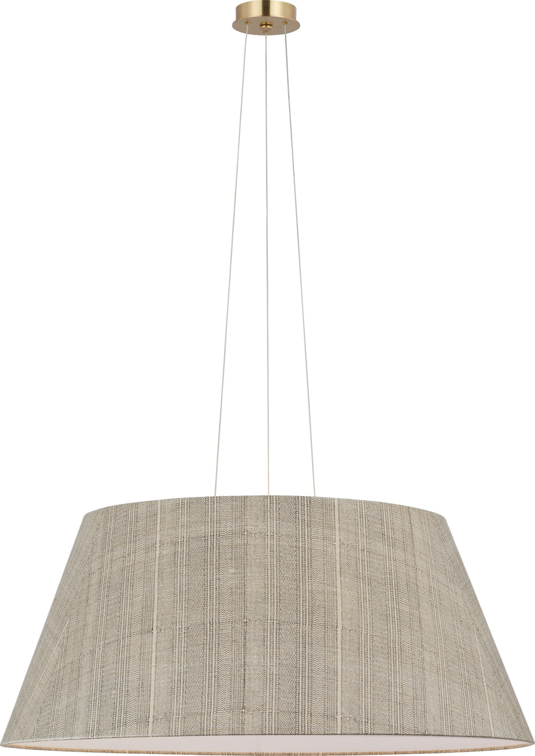 Visual Comfort Signature - SCH 5072HAB-260 - LED Pendant - Caufield - Hand-Rubbed Antique Brass