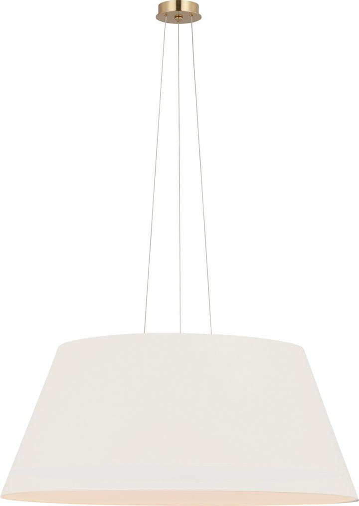 Visual Comfort Signature - SCH 5072HAB-400 - LED Pendant - Caufield - Hand-Rubbed Antique Brass