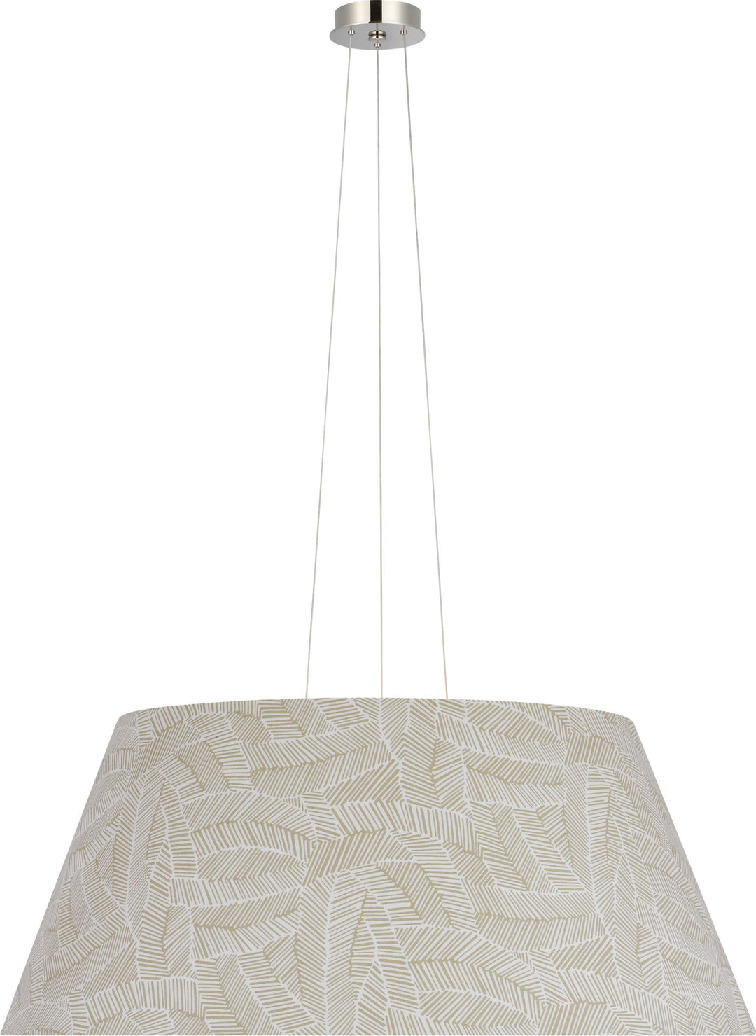 Visual Comfort Signature - SCH 5072PN-145 - LED Pendant - Caufield - Polished Nickel