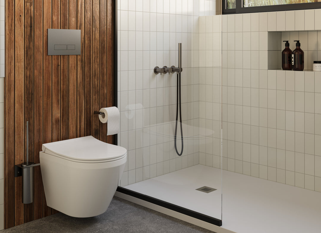 MGS Bagno Stainless Steel Flush Actuator Plate