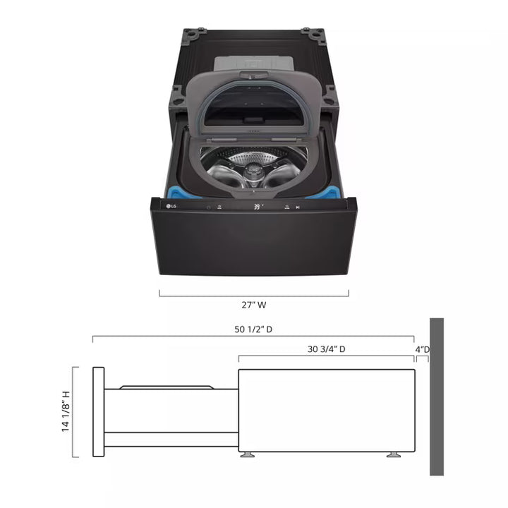 LG Appliances 1 cu.ft. Pedestal Washer