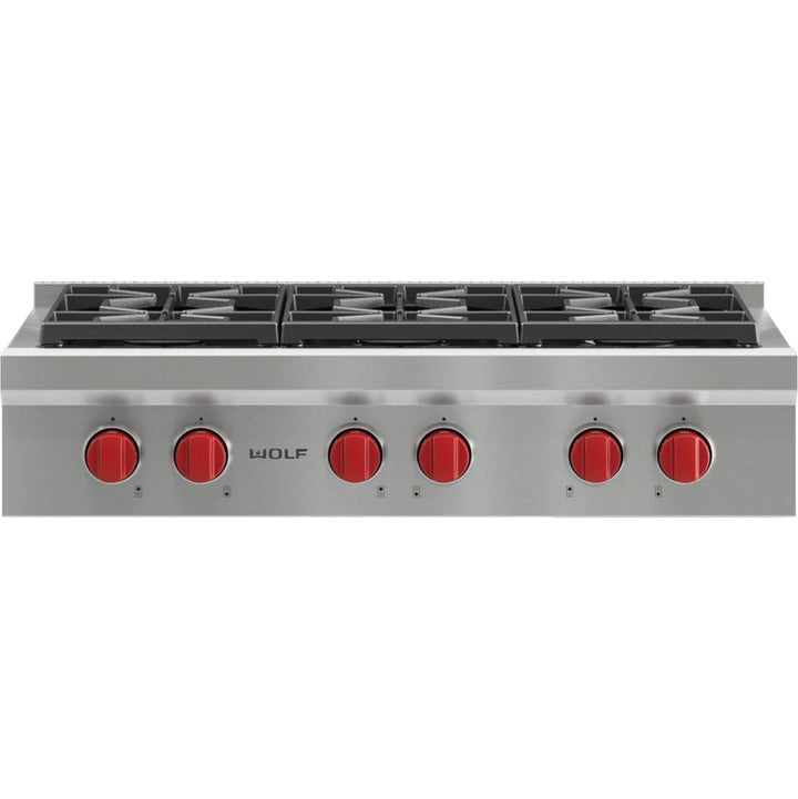Wolf Sealed Burner Rangetop All Burners