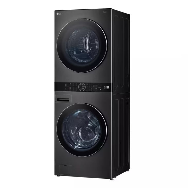 LG Appliances Single Unit LG WashTower™ with Center Control™ 5.0 cu. ft. Front Load Washer and 7.8 cu. ft. Electric Ventless Heat Pump Dryer