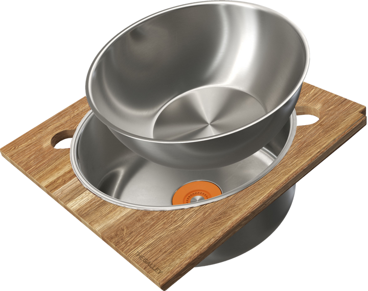 The Galley Lower Tier Corner Wash & Serve Set