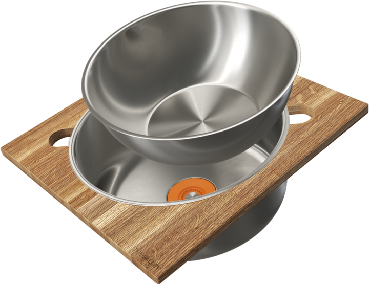 The Galley Dual Tier Wash & Serve Set