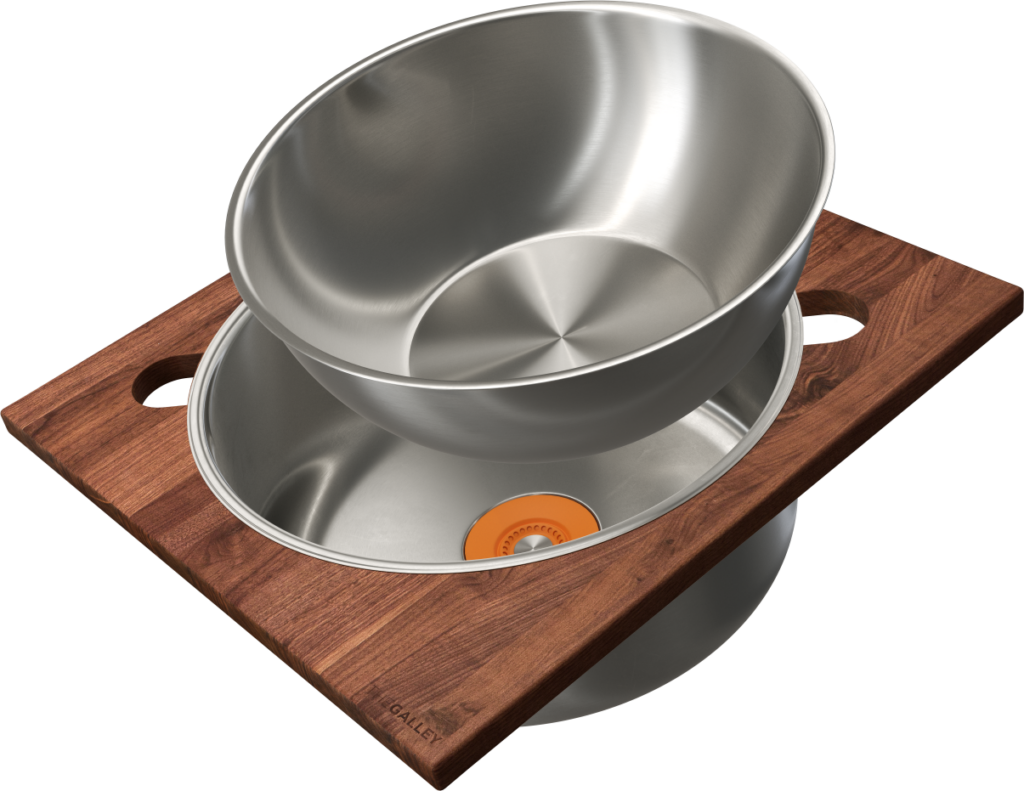 The Galley Dual Tier Wash & Serve Set