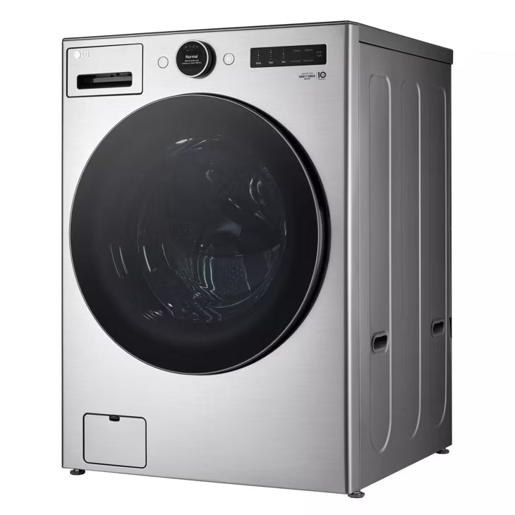 LG Appliances 4.5 cu.ft. Ultra Large Capacity Front Load Washer with AIDD TurboWash Steam and Wi-FiConnectivity