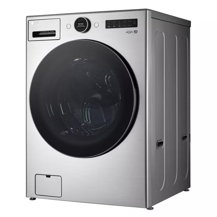 LG Appliances 4.5 cu.ft. Ultra Large Capacity Front Load Washer with AIDD TurboWash Steam and Wi-FiConnectivity