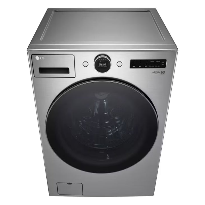 LG Appliances 4.5 cu.ft. Ultra Large Capacity Front Load Washer with AIDD TurboWash Steam and Wi-FiConnectivity