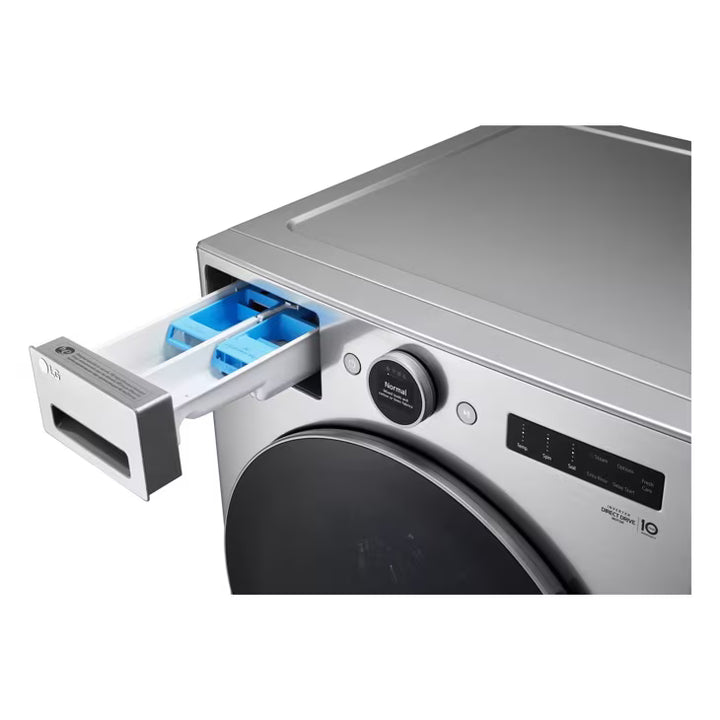 LG Appliances 4.5 cu.ft. Ultra Large Capacity Front Load Washer with AIDD TurboWash Steam and Wi-FiConnectivity