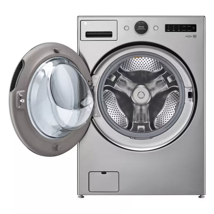 LG Appliances 4.5 cu.ft. Ultra Large Capacity Front Load Washer with AIDD TurboWash Steam and Wi-FiConnectivity