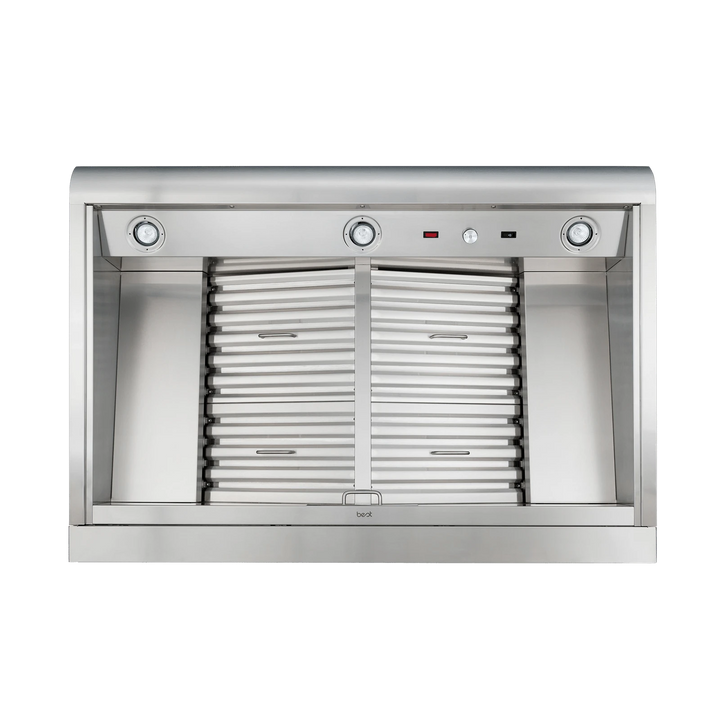 BEST Range Hoods Premium Outdoor Pro Wall Hood Modular Stainless Steel
