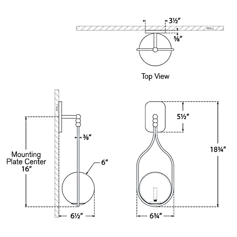 Visual Comfort Signature Jodo Wall Sconce