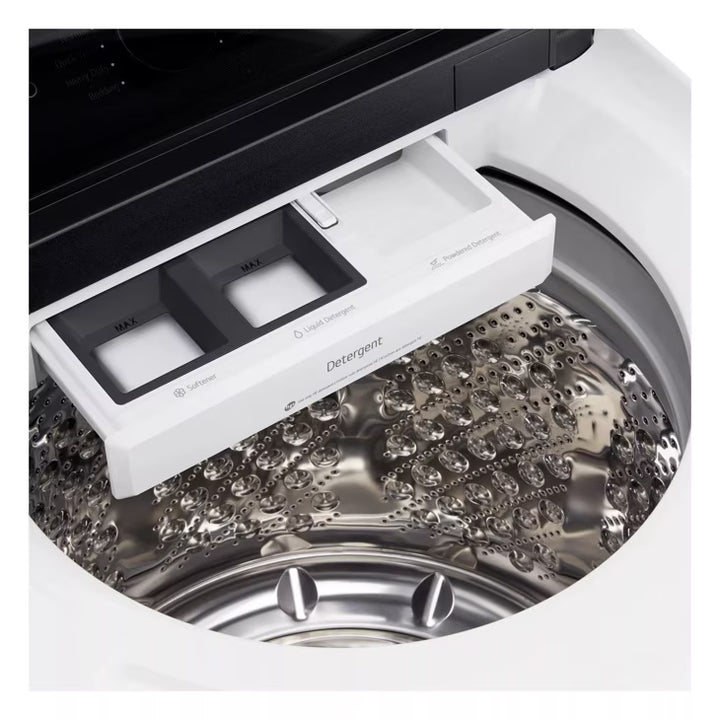 LG Appliances 5.5 cu. ft. Mega Capacity Smart Top Load Washer with Impeller EasyUnload™ & AI Sensing