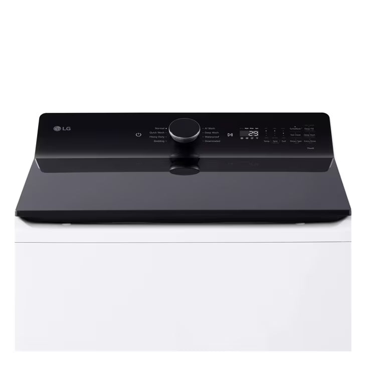 LG Appliances 5.5 cu. ft. Mega Capacity Smart Top Load Washer with Impeller EasyUnload™ & AI Sensing