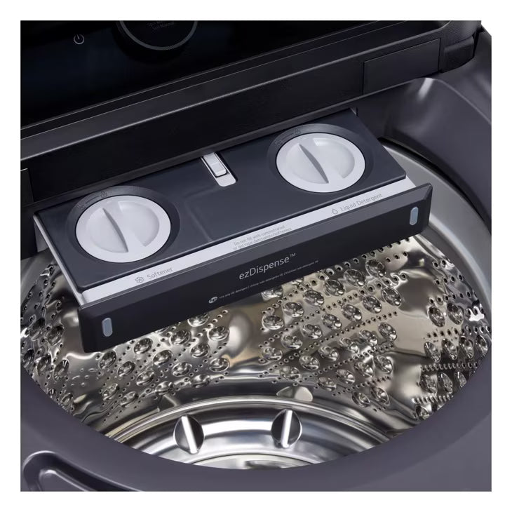 LG Appliances 5.5 cu.ft. Mega Capacity Top Load Washer with TurboWash Washer with Steam ezDipense Wi-Fi Connectivity